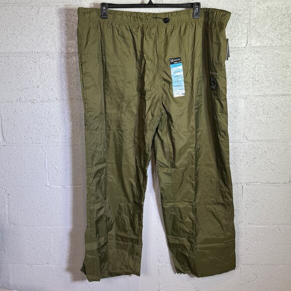 Arctix Men's Storm Rain Pant, Olive 4X 34L - Picture 2 of 14